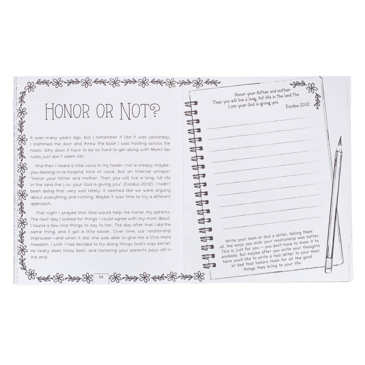 Kids Doodle Devotional for Girls