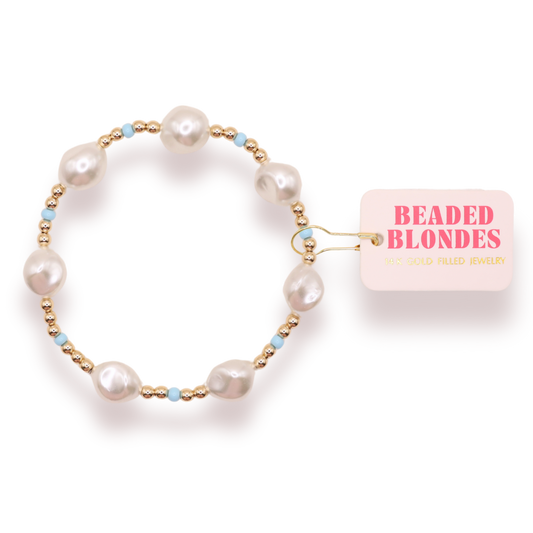 Powder Blue Sadie Bracelet | Standard 6.75"