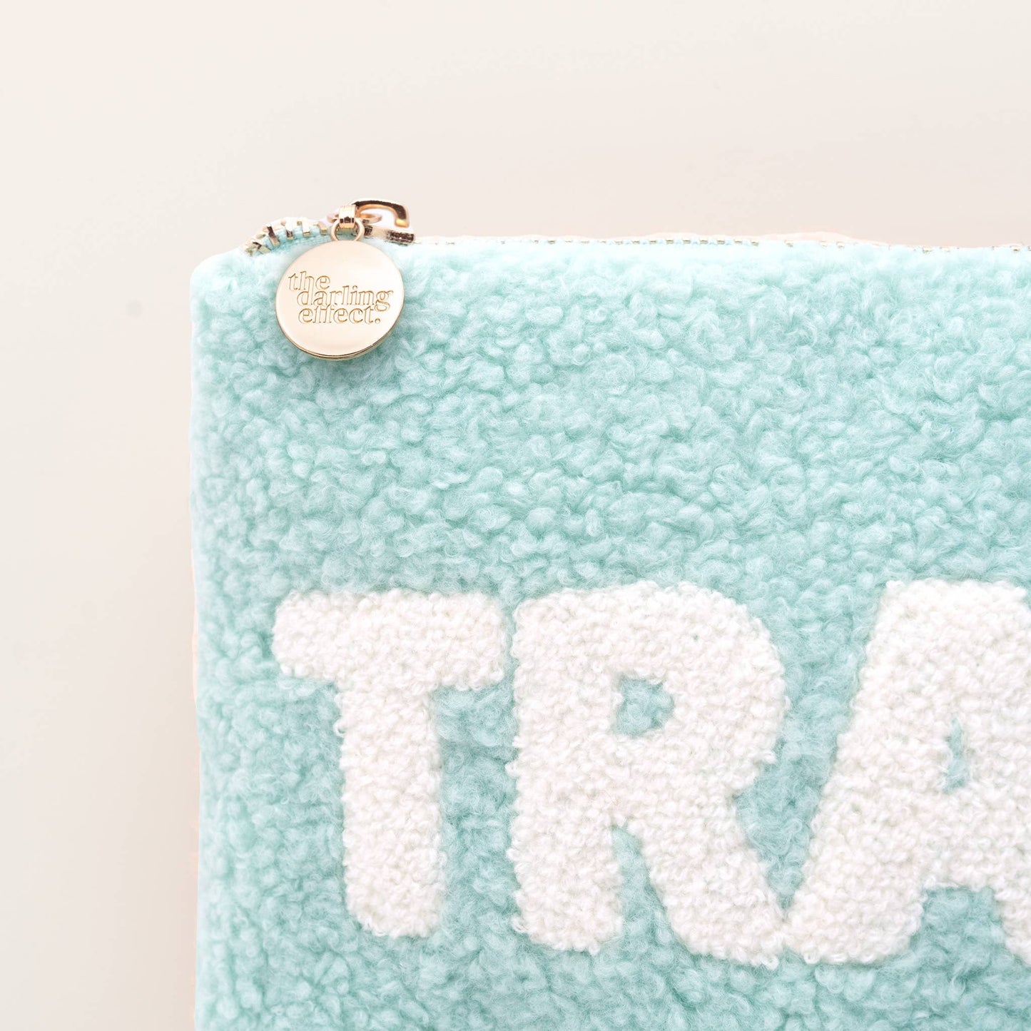 Aqua Teddy Pouch - Travel
