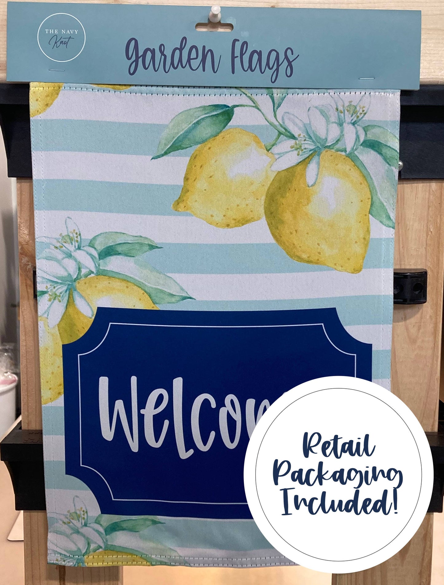 Home Sweet Home Wreath Garden Flag