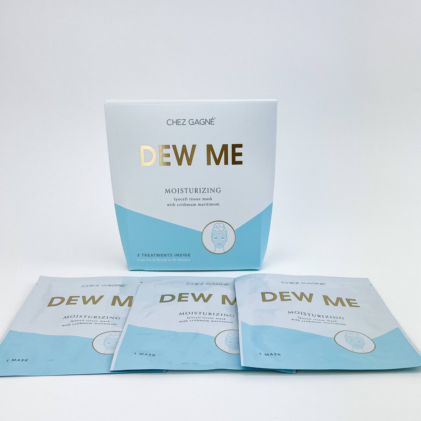 Dew Me Facial Sheet Masks | Boxed Set of 3