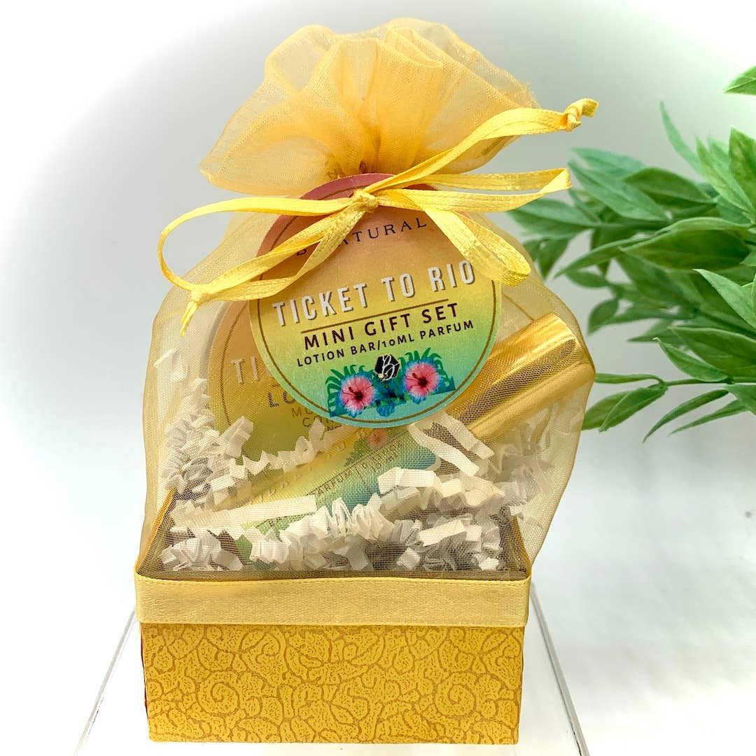 B Natural Ticket to Rio | Mini Gift Set