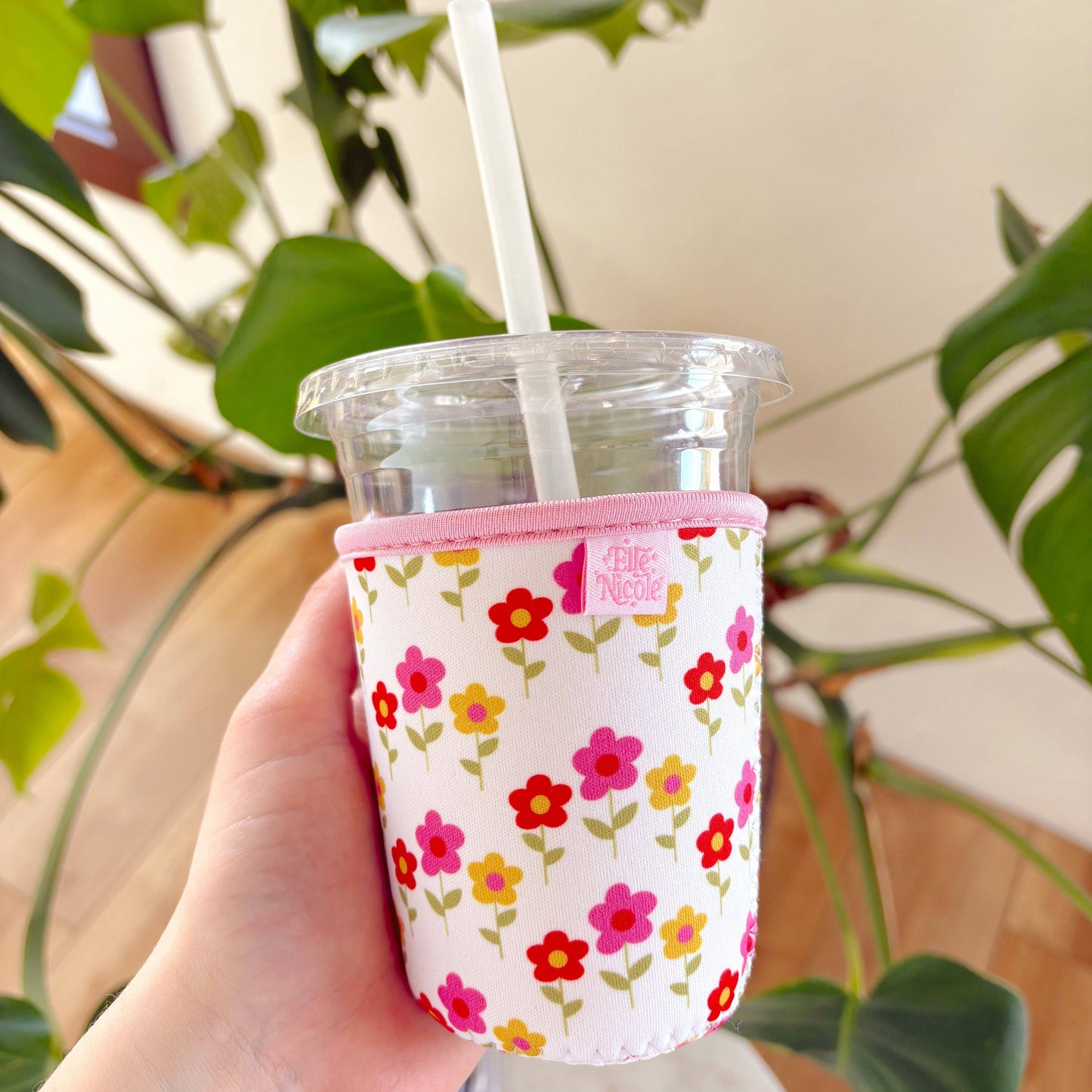 Coffee Cup Cover | Mod Floral SMALL