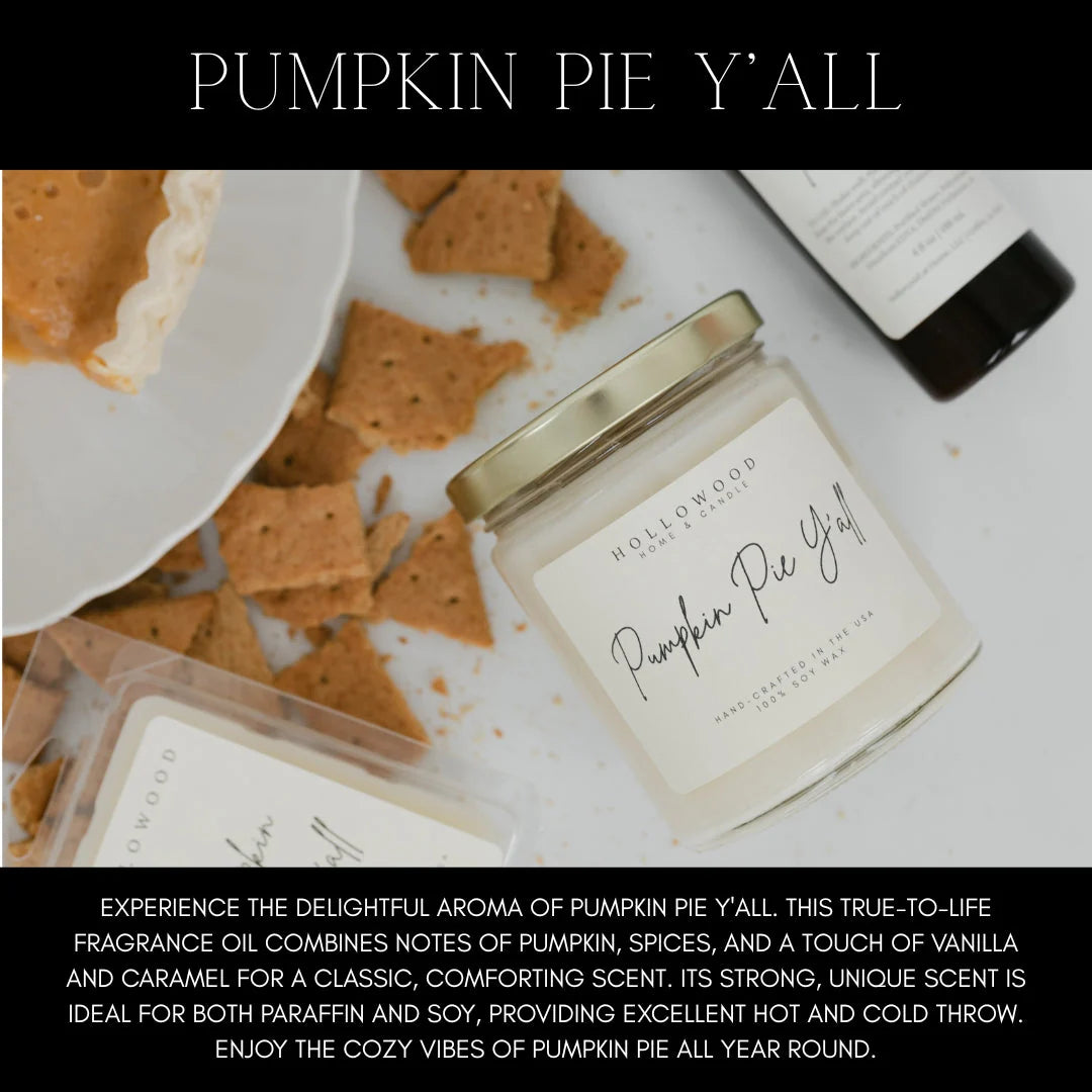 Pumpkin Pie Y'all Candle | 8oz