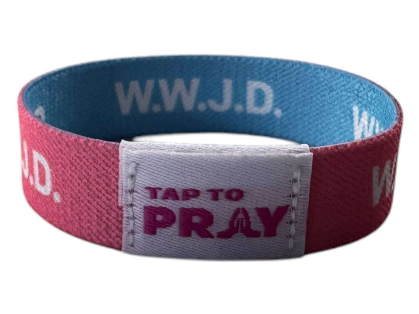 Versible Tap To Pray™ Wristband XS | Blue/Pink