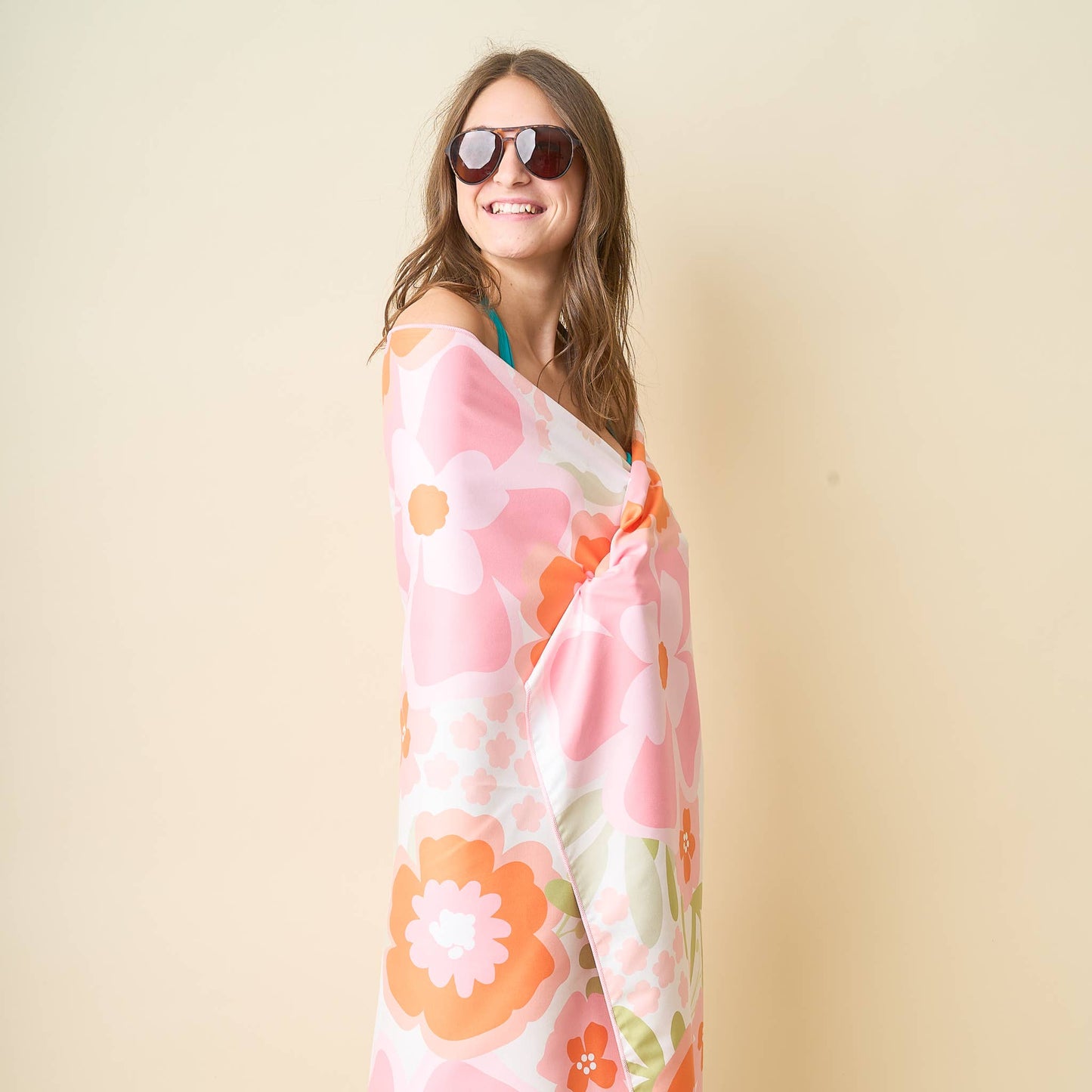 Quick-Dry Beach Towel | Beyond Blooms XL
