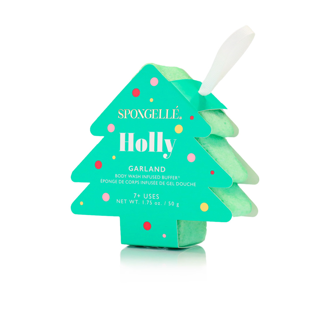 Spongellé | Happy Holidays Holiday Tree Gift Set