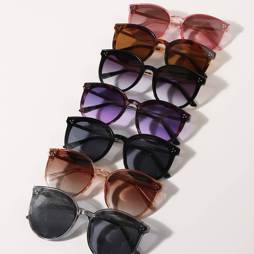 Round Shape Frame Sunglasses