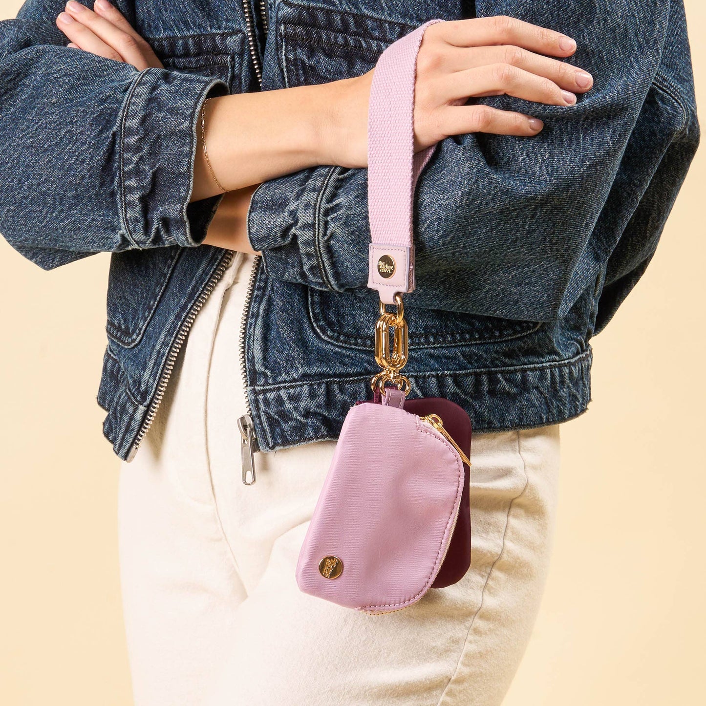 Dynamic Duo Pouch Wristlet | Lilac