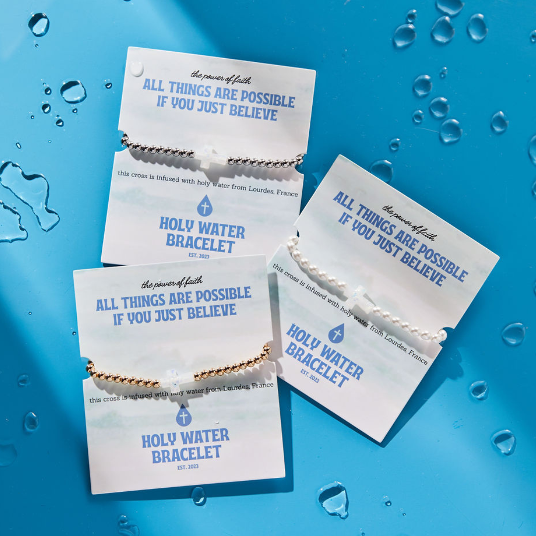 Petite Holy Water Bracelet | Pearl