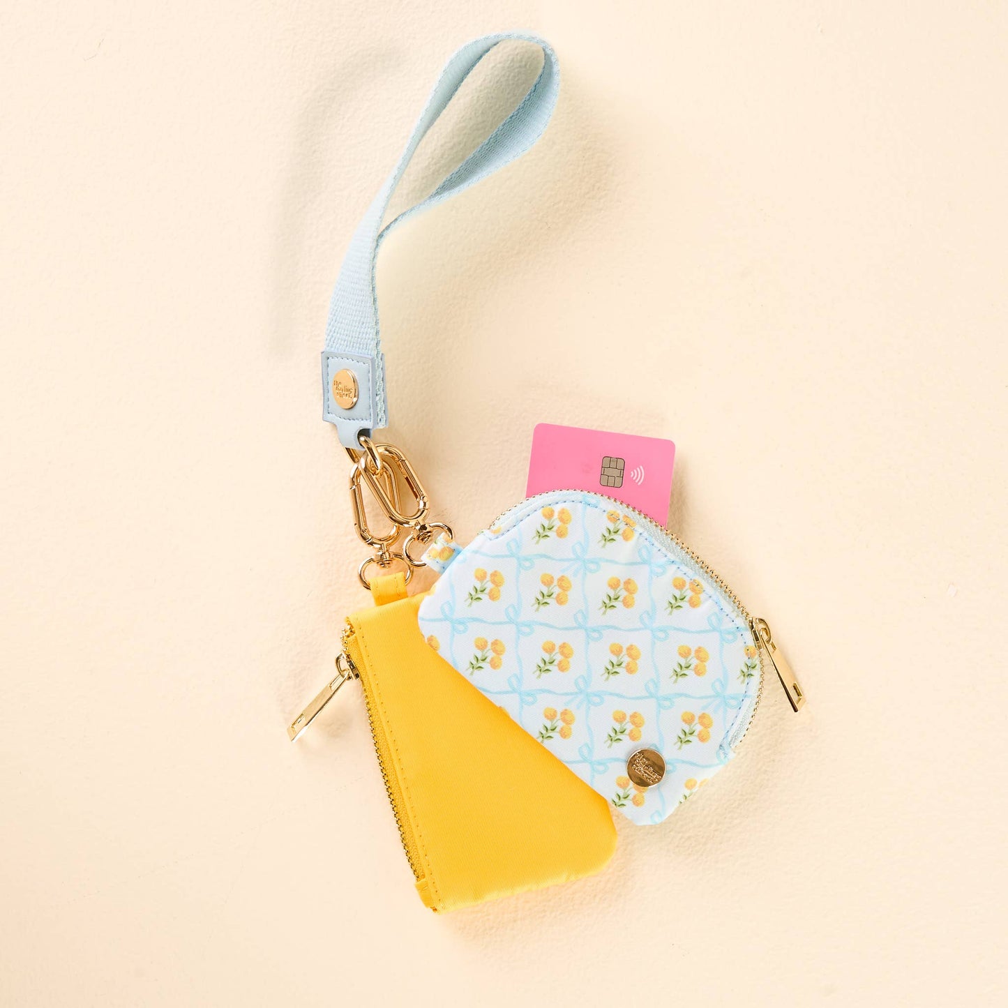 Dynamic Duo Pouch Wristlet | Marigold Lane Blue