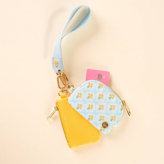 Dynamic Duo Pouch Wristlet | Marigold Lane Blue