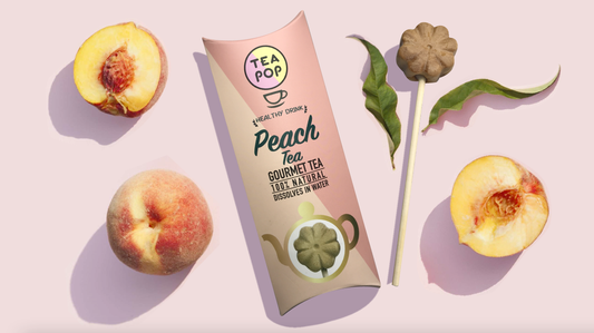 Peach TEA on-a-stick!