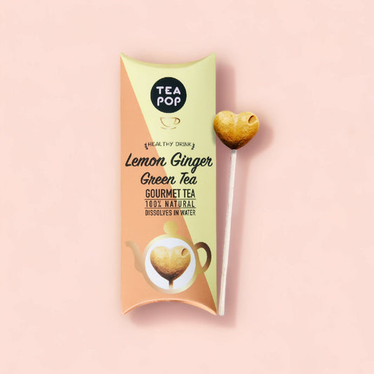 Lemon Ginger Green TEA on-a-stick!