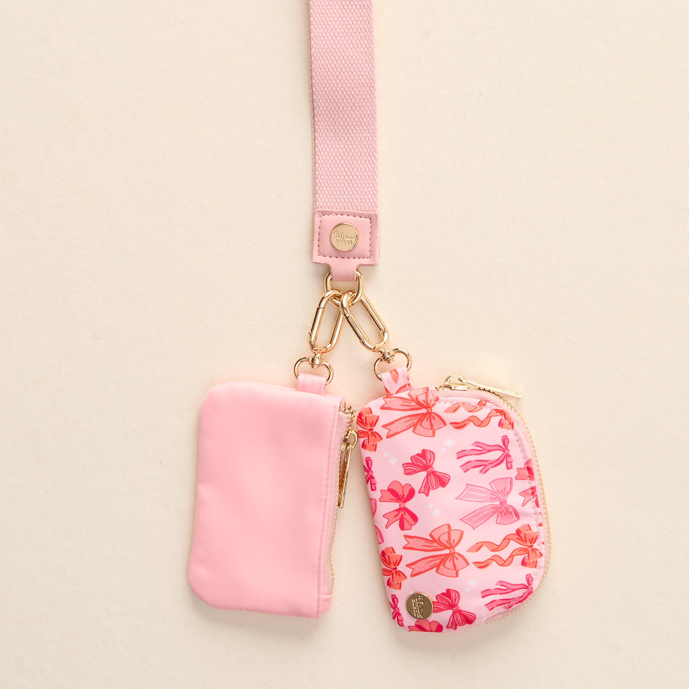 Dynamic Duo Pouch Wristlet | Blushing Bows