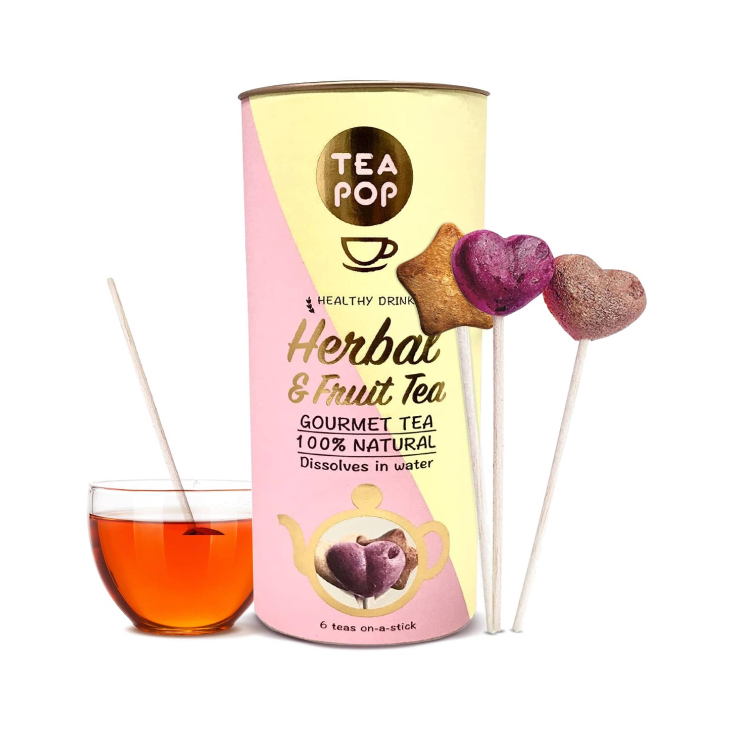 Herbal & Fruit Tea On-A-Stick!