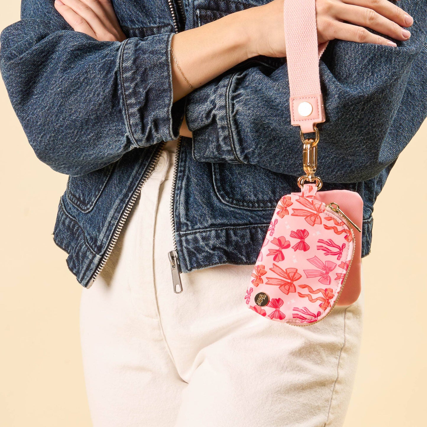 Dynamic Duo Pouch Wristlet | Blushing Bows