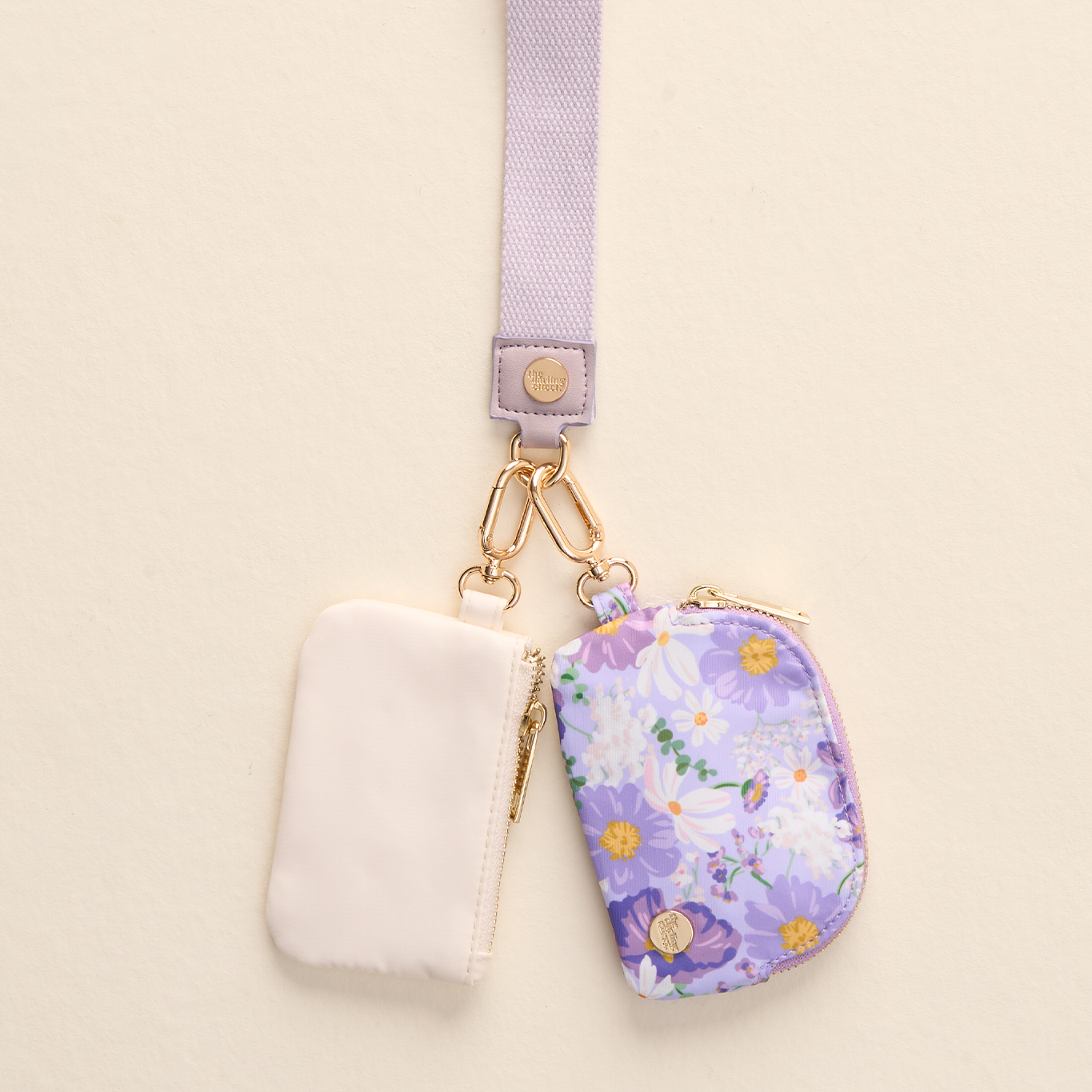Dynamic Duo Pouch Wristlet | Bouquet Beauty Purple