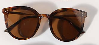Round Shape Frame Sunglasses