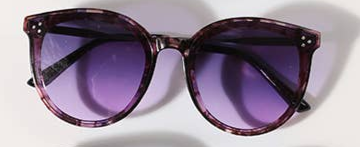 Round Shape Frame Sunglasses