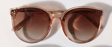 Round Shape Frame Sunglasses