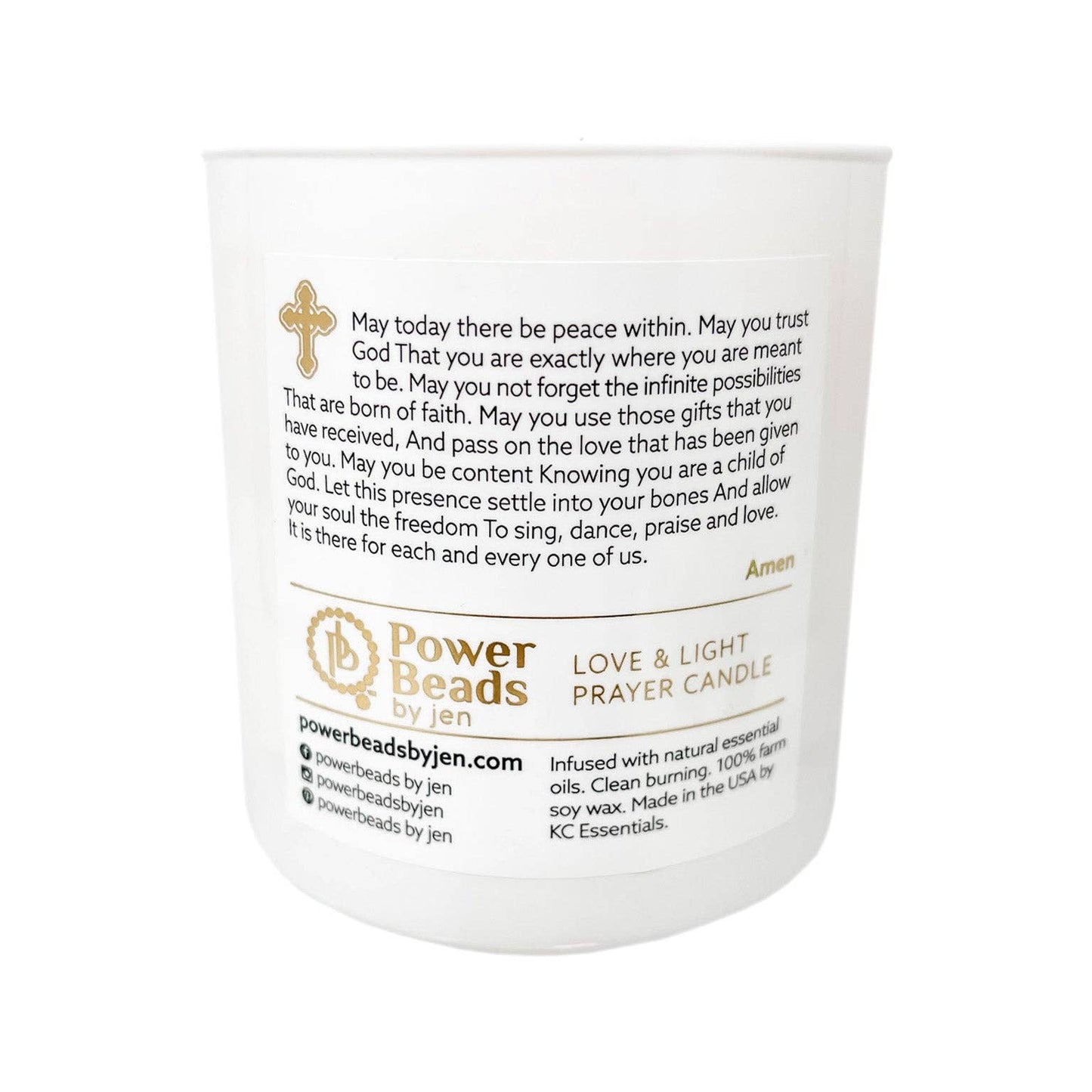 St. Theresa " Little Flower" Candle