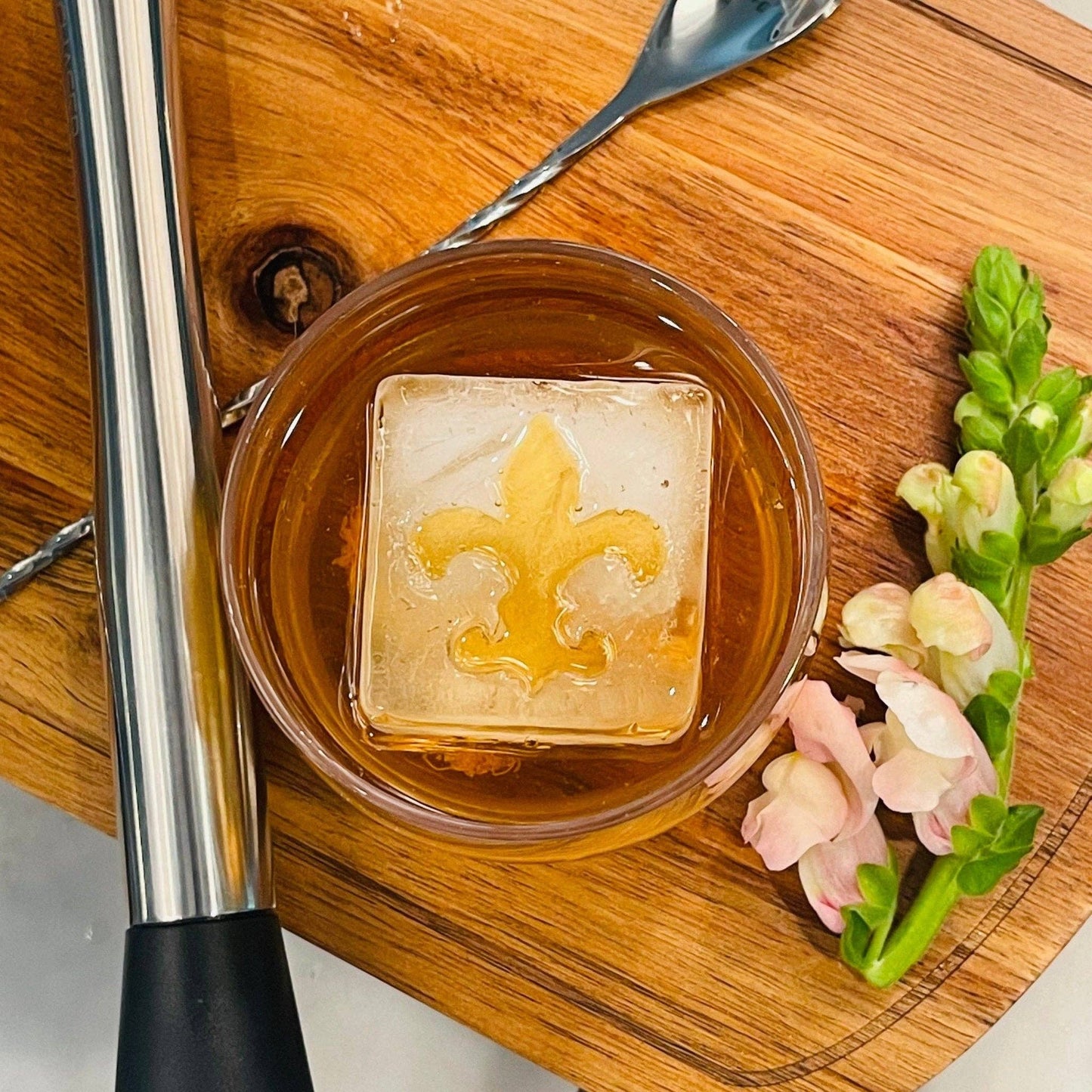 LSU Custom Cocktail Ice Tray Bundle