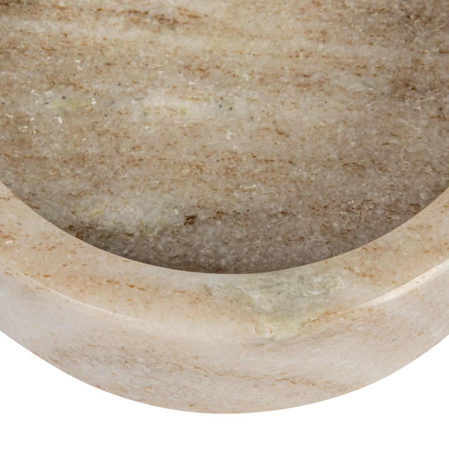 Round Marble Dish Bottle Holder | 5"