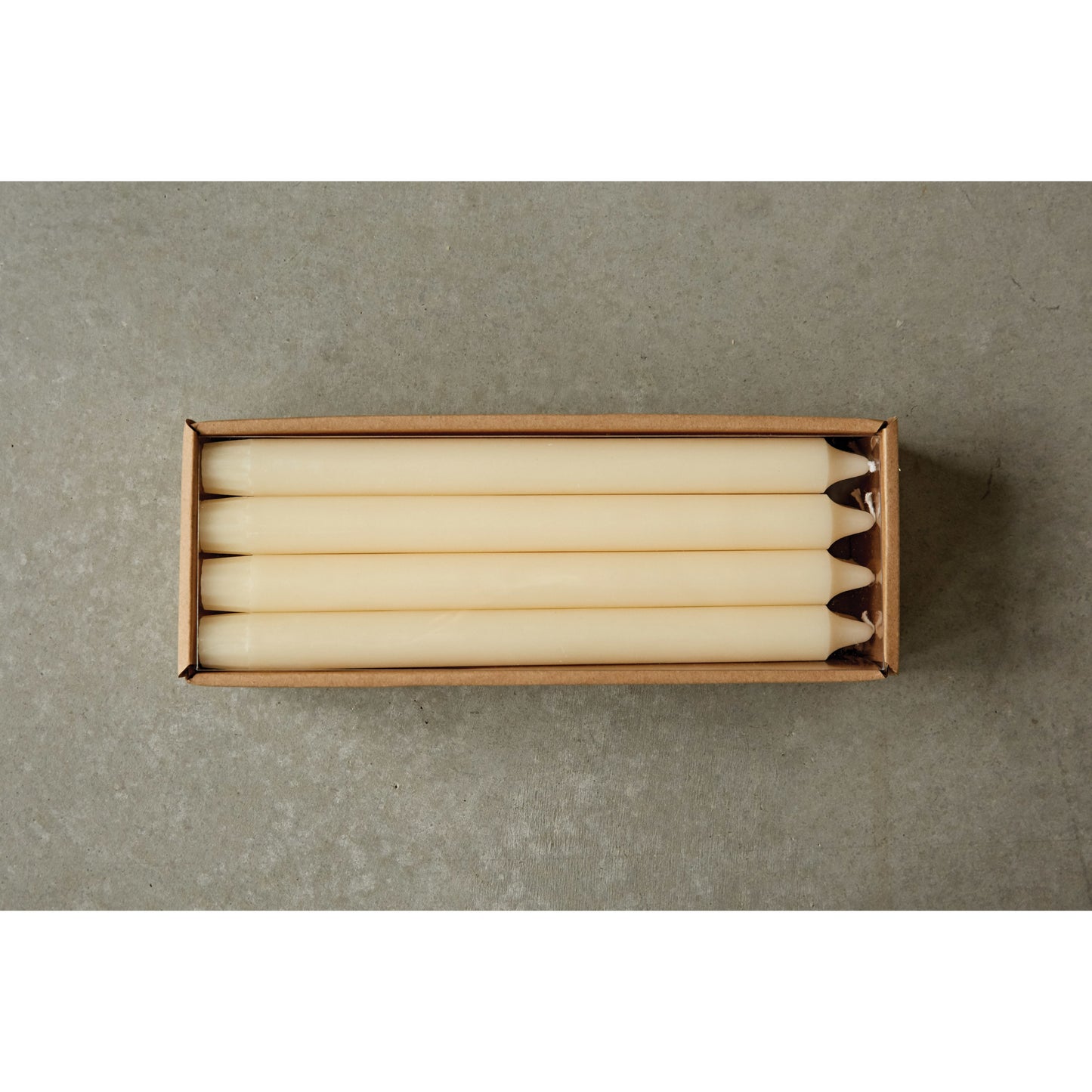 Unscented Taper Candles | Set of 12