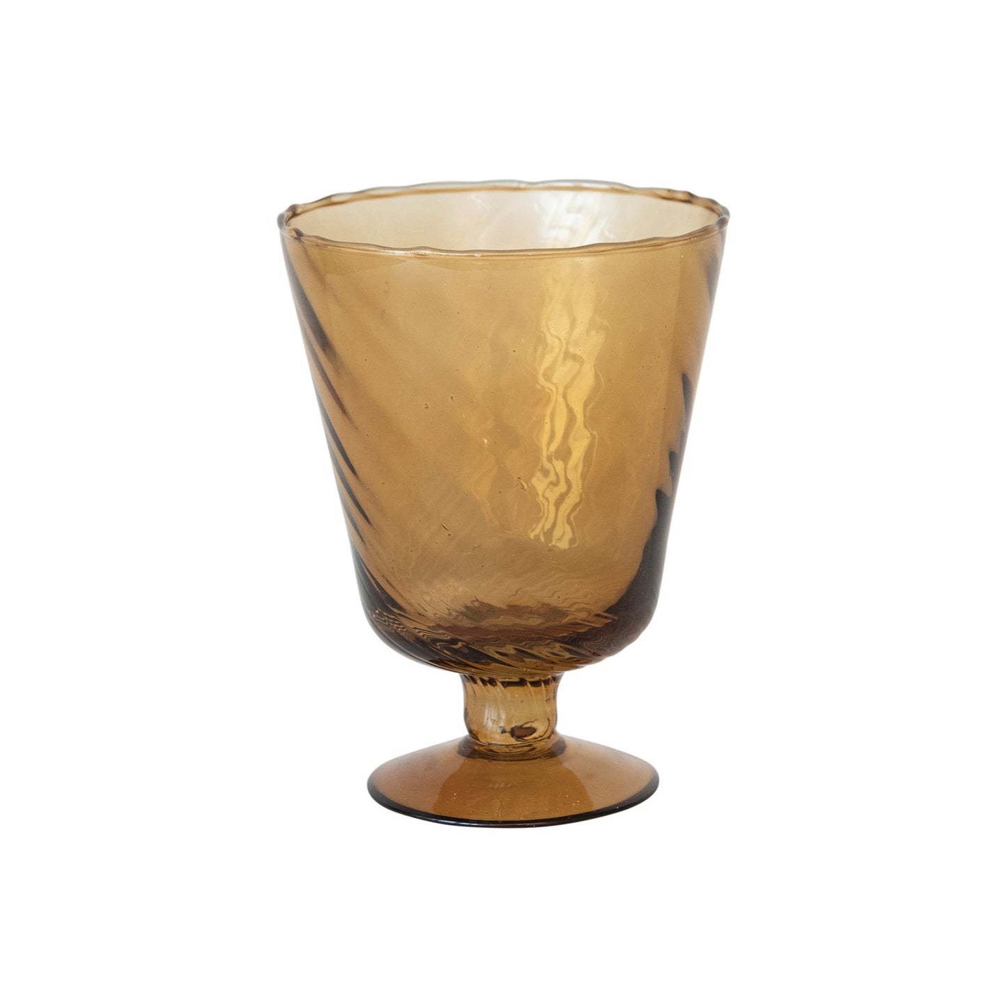 Recycled Stemmed Vase