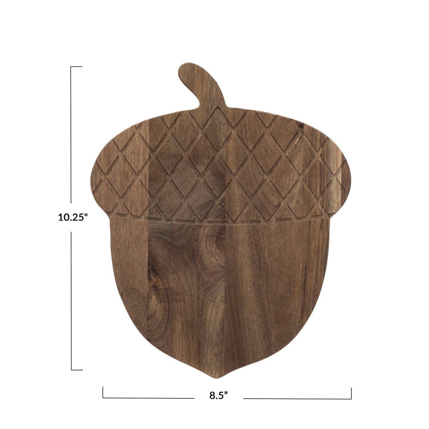 Acacia Wood Acorn Shaped Board