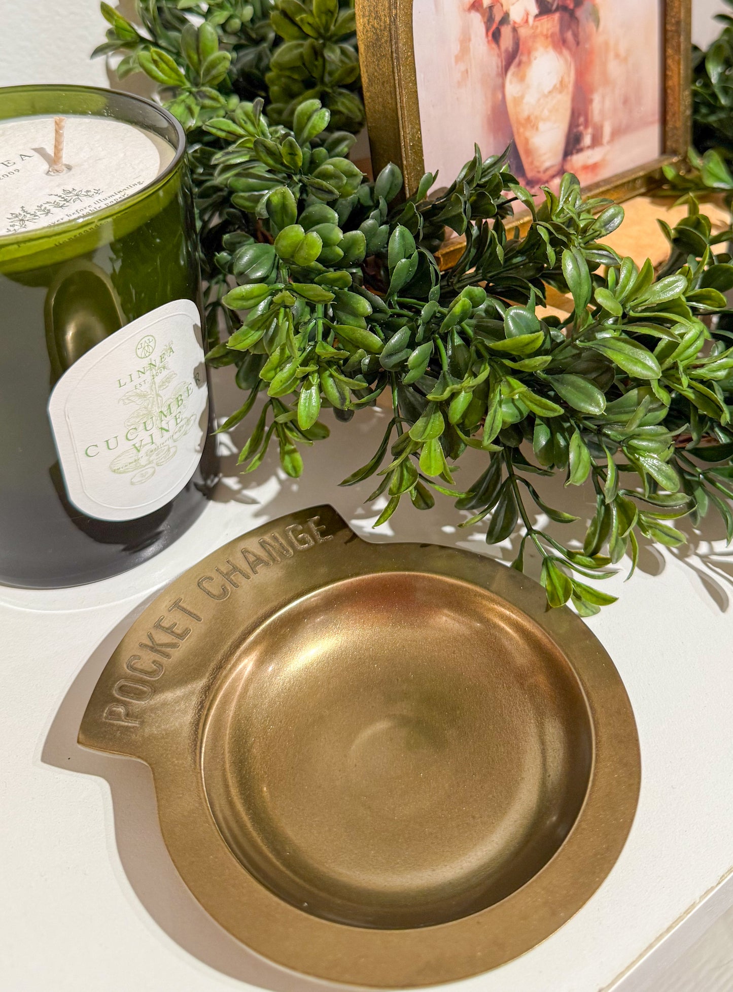 Pocket Change Brass dish