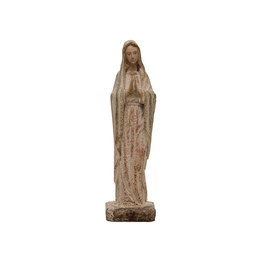 12" Magnesia Virgin Mary Statue