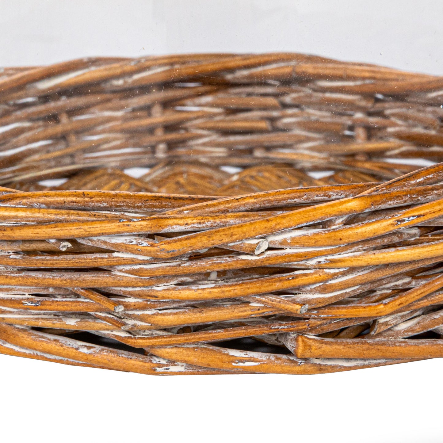 Decorative Glass Cloche w/ Woven Base
