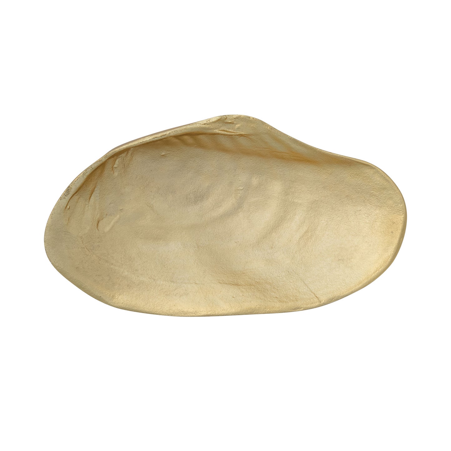 Decorative Oyster Shell Tray | Gold
