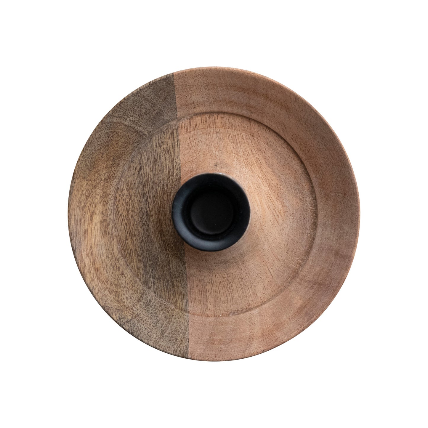 Hammered Glass Hurricane Taper Holder