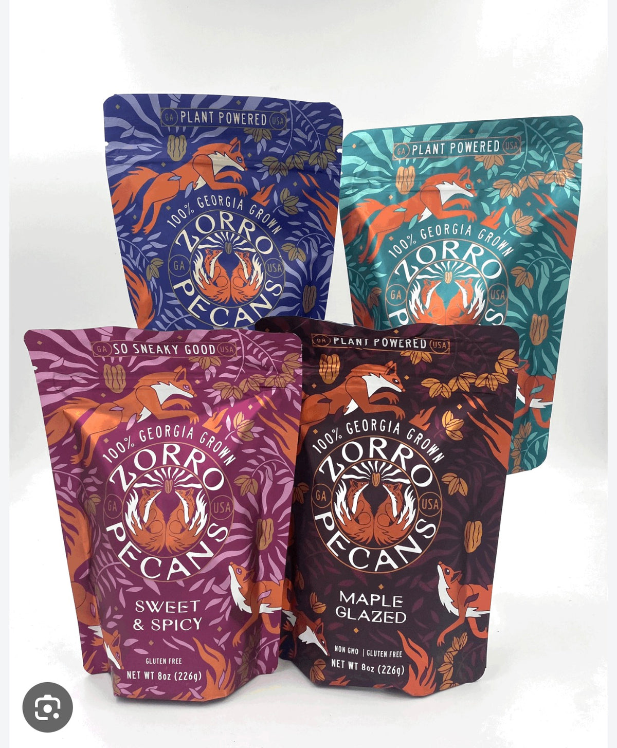 Zorro Pecans | Sweet & Spicy
