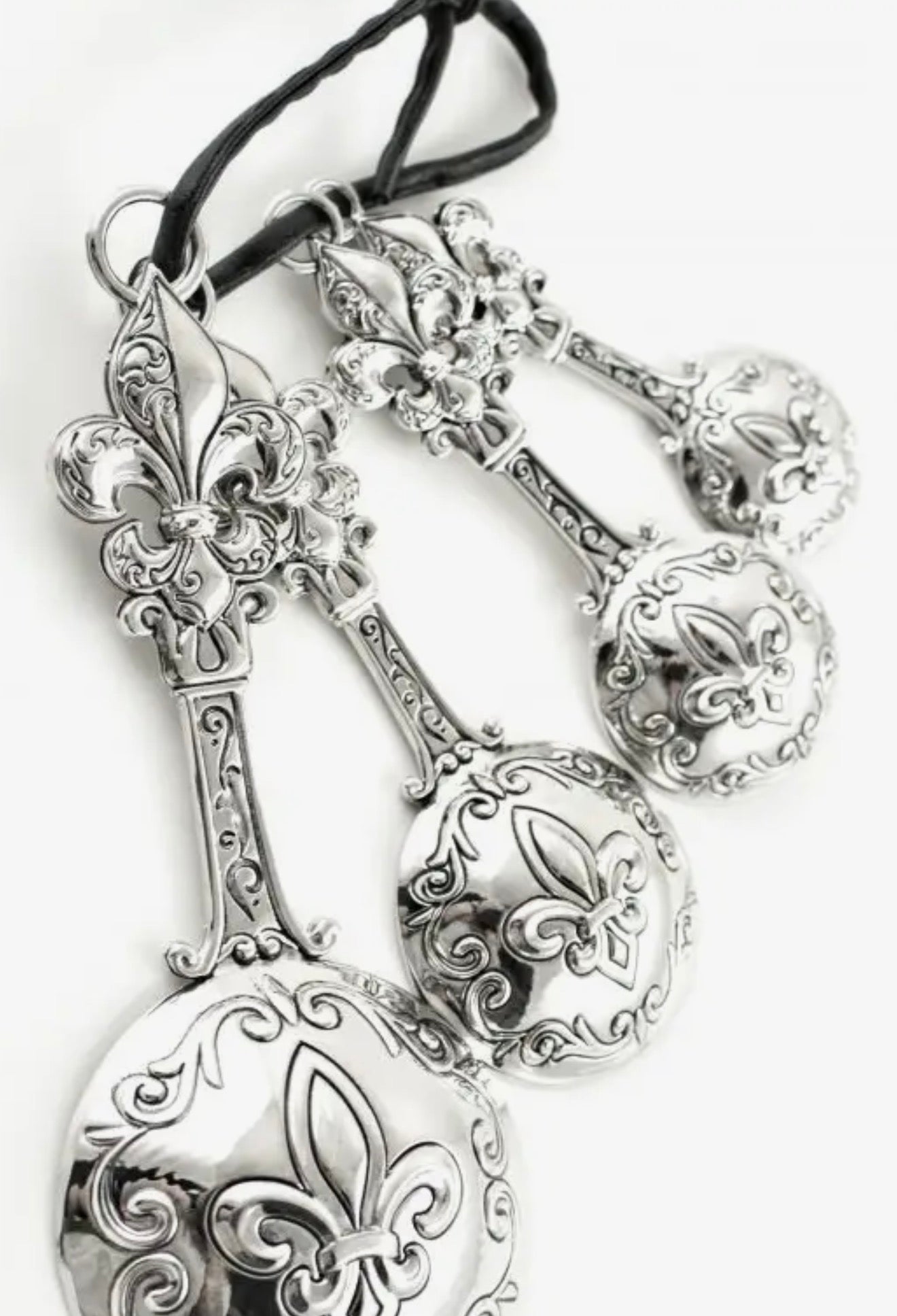 Fleur de Lis Measuring Spoons Set