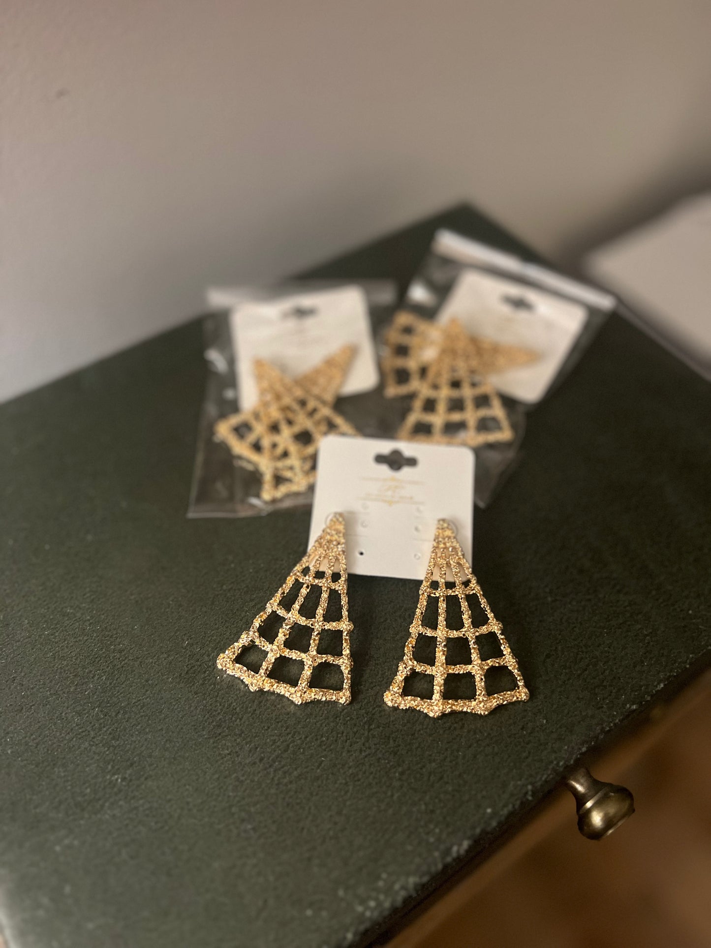 Textured Bonfire Earrings