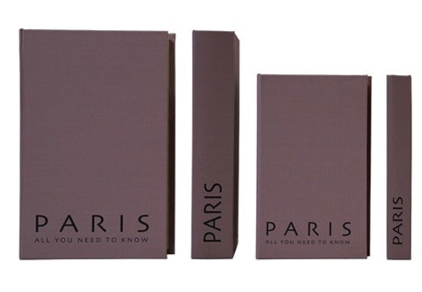 Linen & MDF Book Set/2