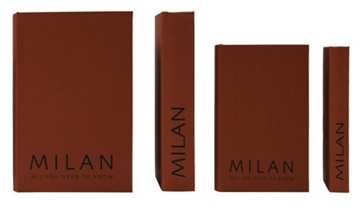 Linen & MDF Book Set/2
