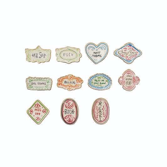 Potty Mouth Stoneware Magnets