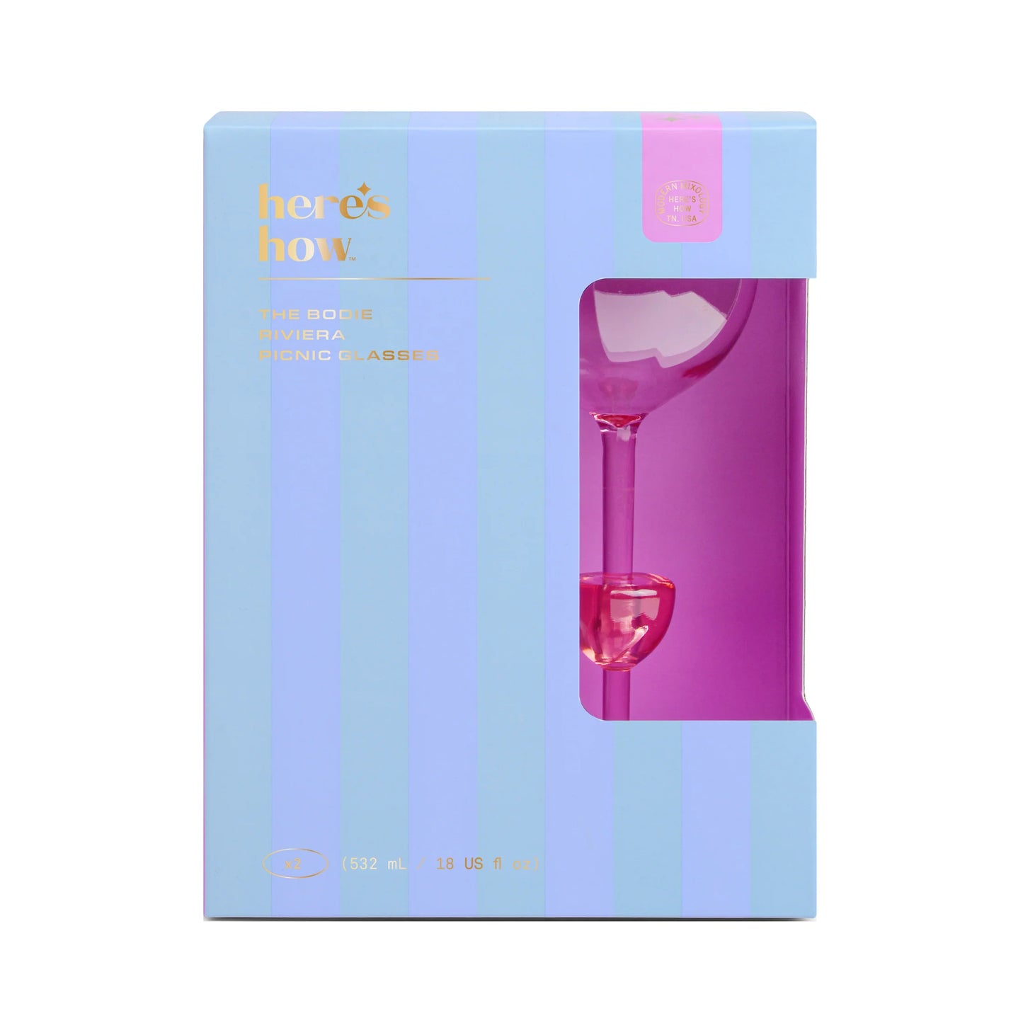 The Bodie Riviera Glass | Set of 2