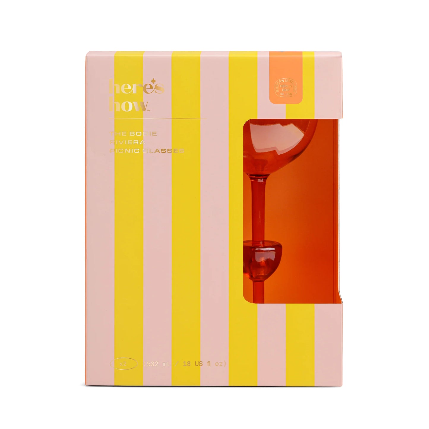 The Bodie Riviera Glass | Set of 2