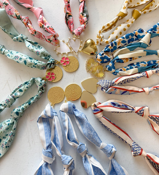 Scarf Charm Necklace