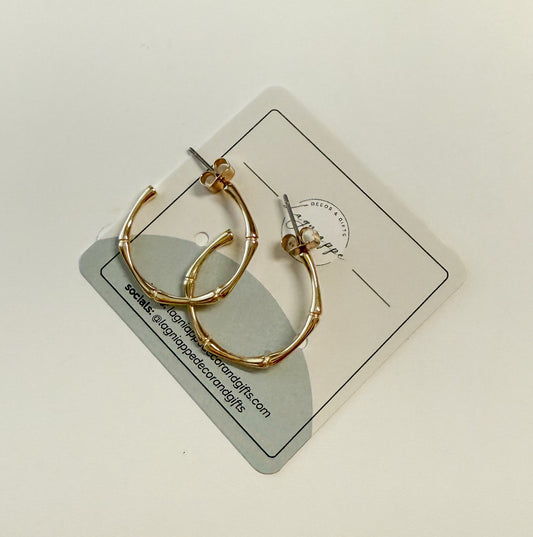 25mm Bamboo Hoops