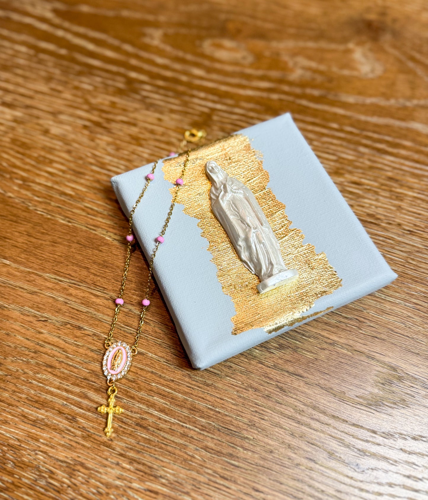 Long Rosary Charm