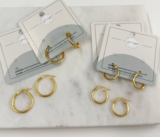 Hoop Earings | Gold