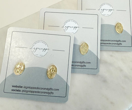 Blessed Mother Studs