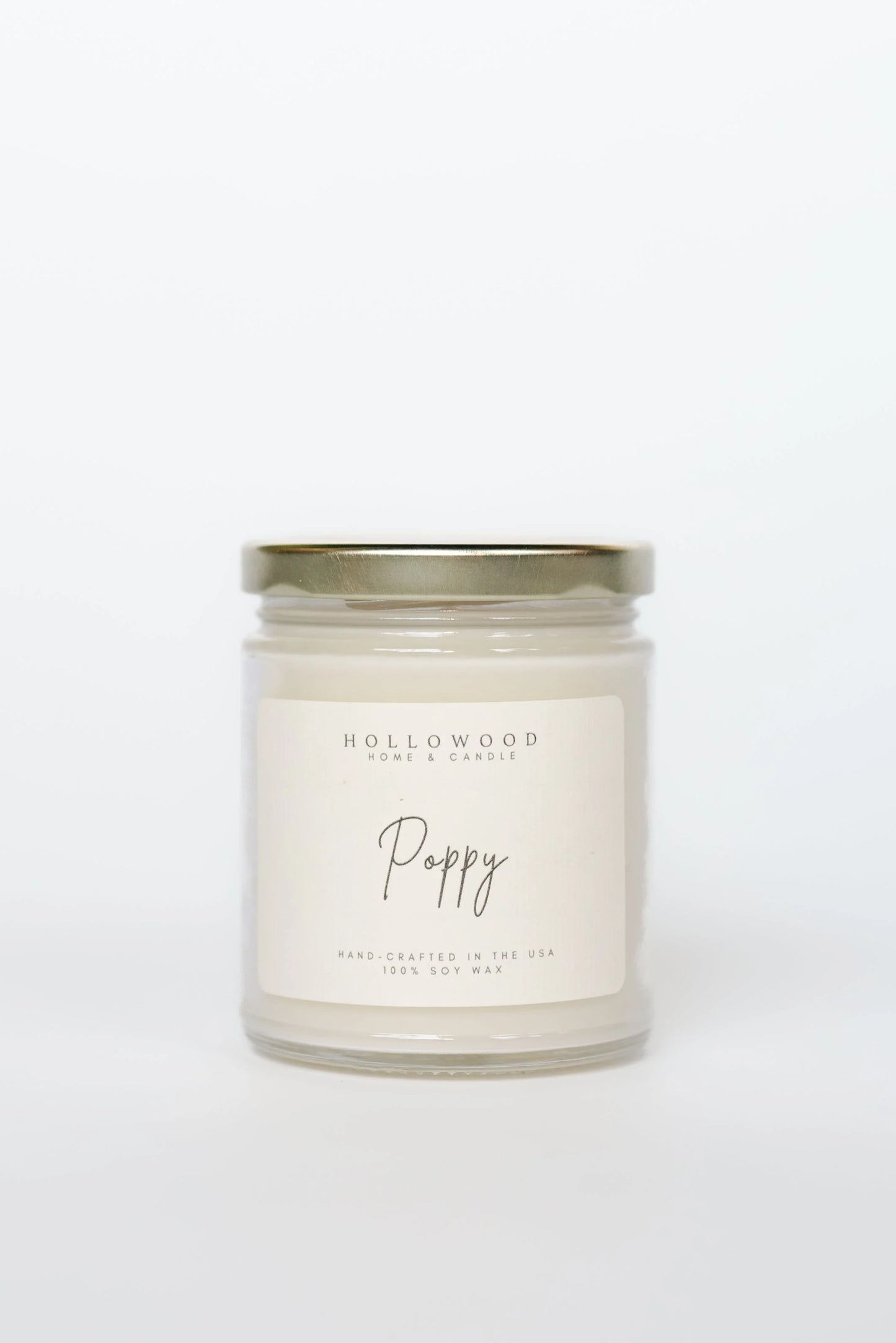 Poppy candle
